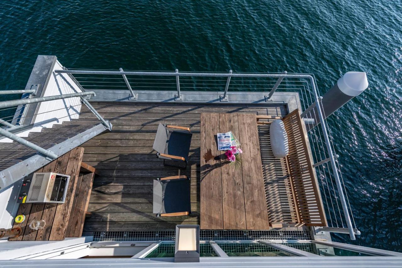 Вілла Schwimmendes Haus 10 Grad Ost Ольпеніц Екстер'єр фото